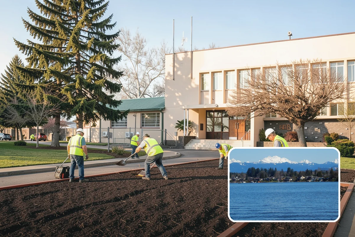 Bulletin Board Installation in Lake Stevens, Snohomish County, WA - Gives the public a protected, official posting location