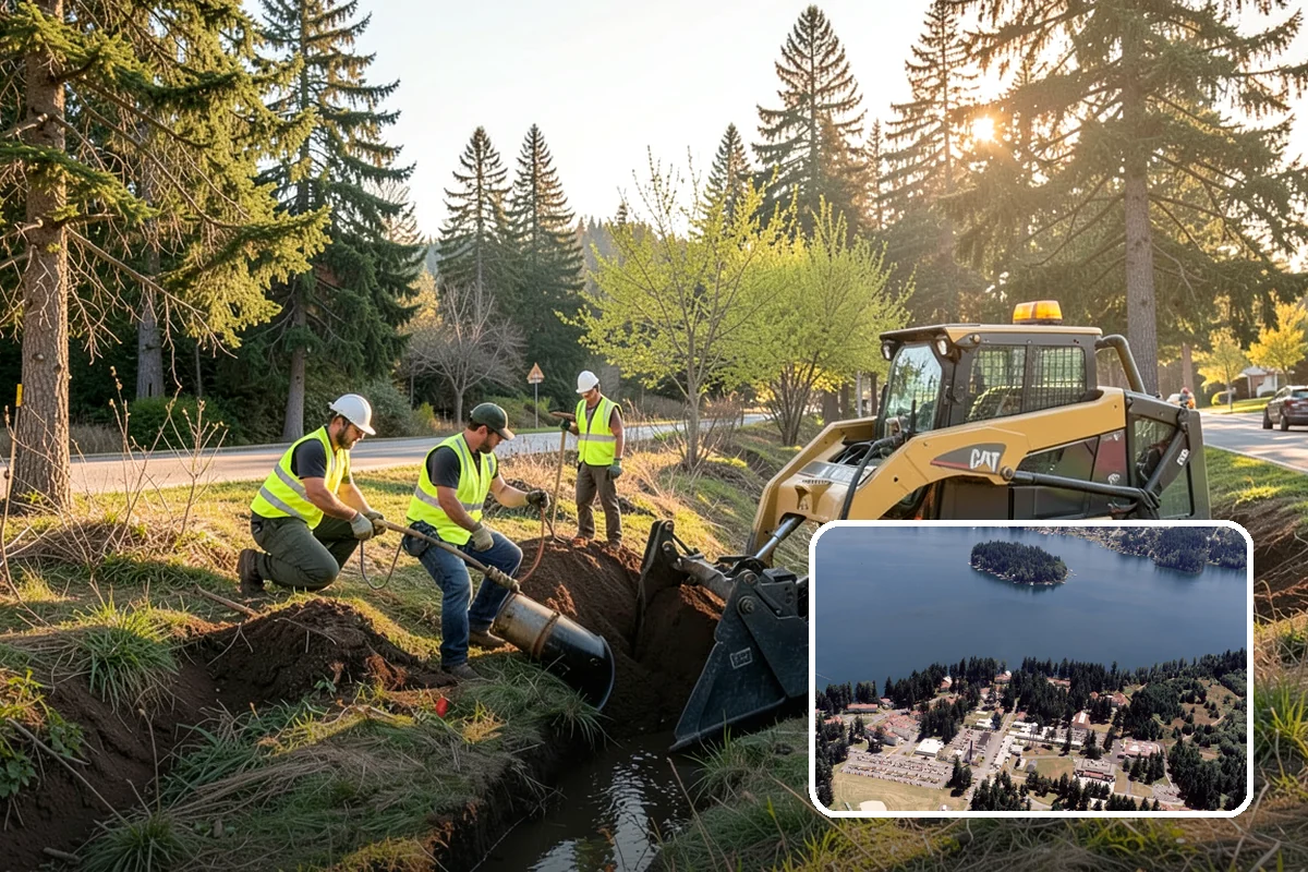 Bulletin Board Installation in Lakewood, Pierce County, WA - Gives the public a protected, official posting location