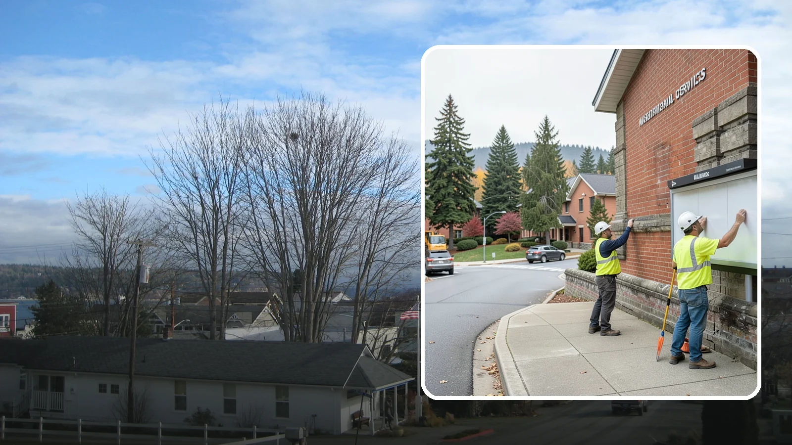 Bulletin Board Installation in Langley, Island County, WA - We install public bulletin boards and posting cases at civic buildings, parks, and community centers.
