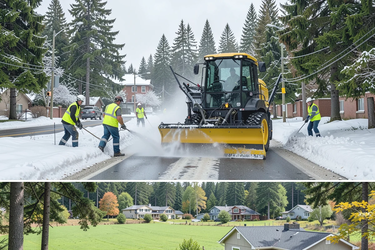 Bulletin Board Installation in Lyman, Skagit County, WA - Interior and covered installations proceed year-round