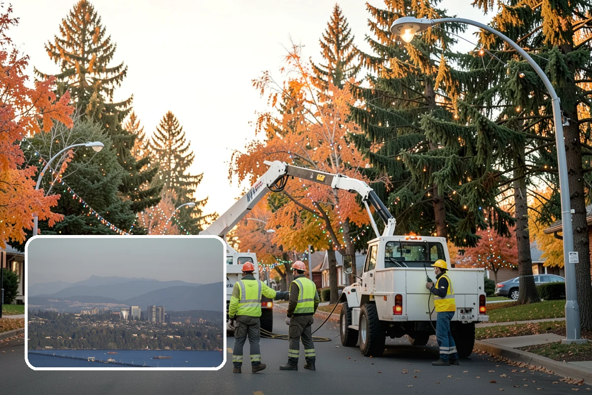 Bulletin Board Installation in Medina, King County, WA - Gives the public a protected, official posting location