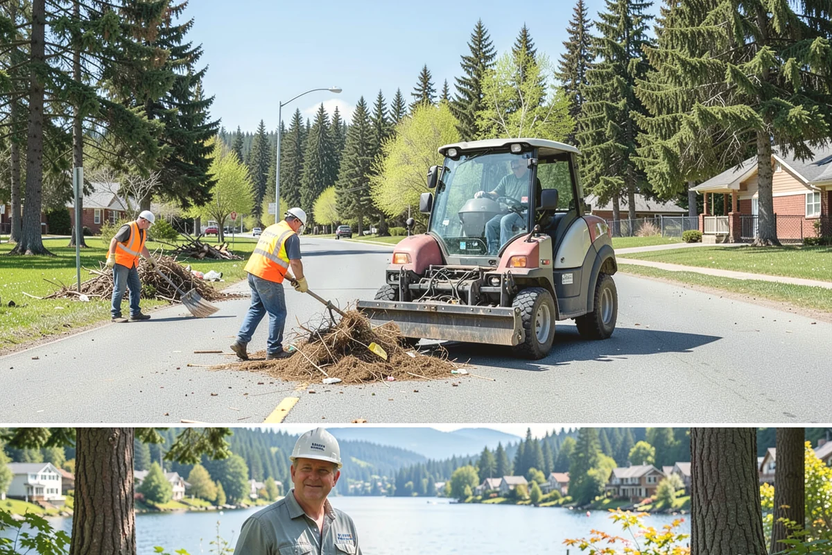 Bulletin Board Installation in Milton, King County, WA - Interior and covered installations proceed year-round