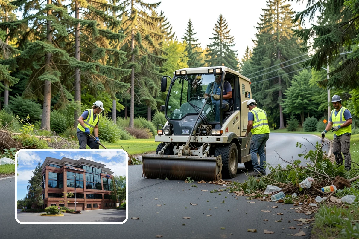 Bulletin Board Installation in Mountlake Terrace, Snohomish County, WA - Gives the public a protected, official posting location