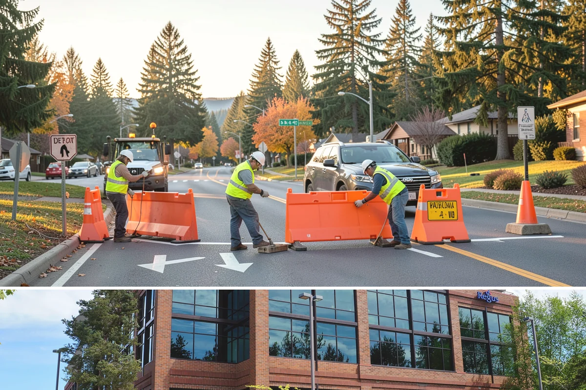 Bulletin Board Installation in Mountlake Terrace, Snohomish County, WA - Interior and covered installations proceed year-round
