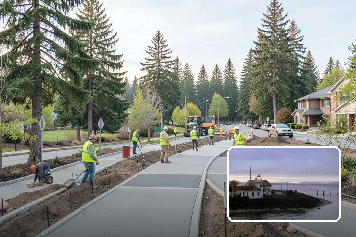 Bulletin Board Installation in Mukilteo, Snohomish County, WA - Gives the public a protected, official posting location