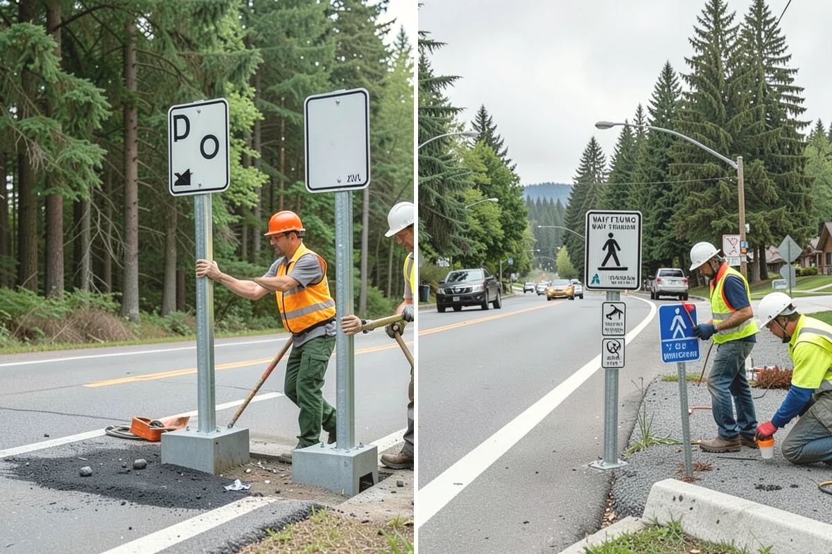 Bulletin Board Installation in Mukilteo, Snohomish County, WA - Confirm case type, size, and mounting location