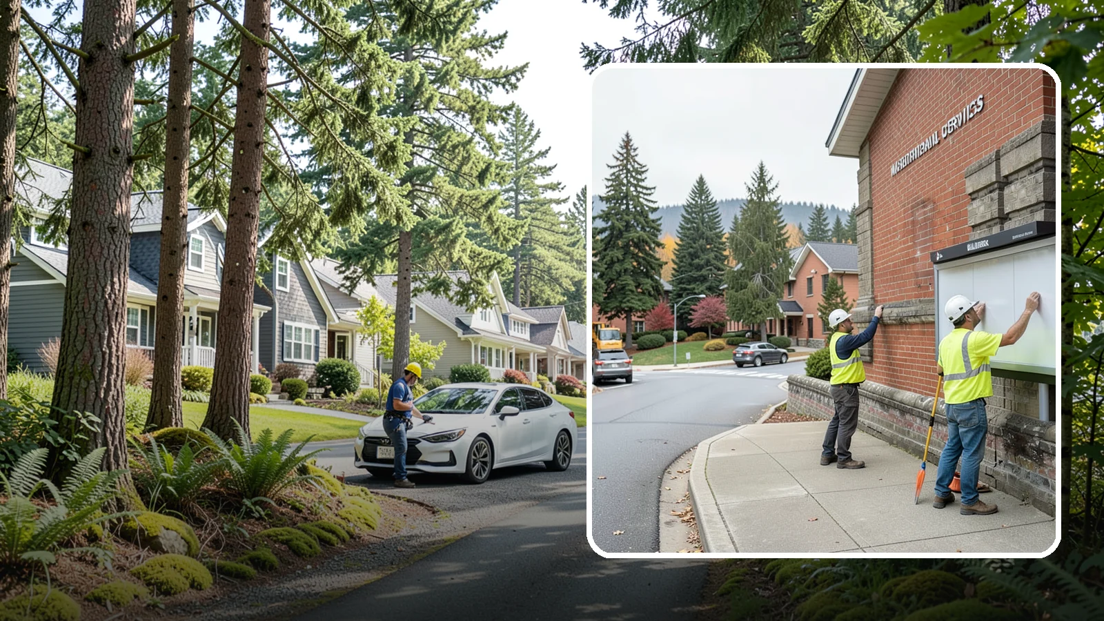Bulletin Board Installation in Normandy Park, King County, WA - We install public bulletin boards and posting cases at civic buildings, parks, and community centers.