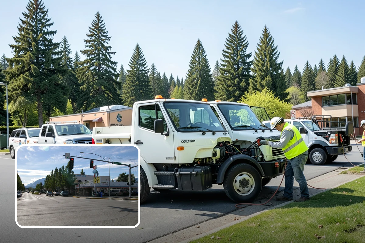 Bulletin Board Installation in North Bend, King County, WA - Gives the public a protected, official posting location