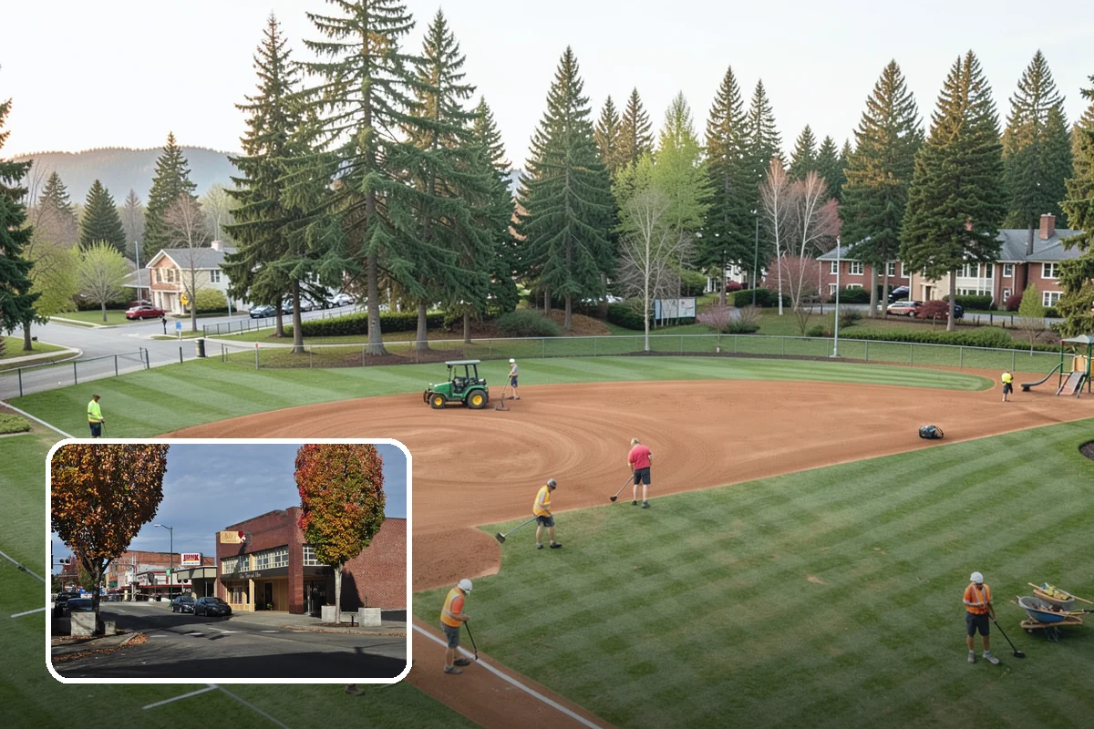 Bulletin Board Installation in Puyallup, Pierce County, WA - Gives the public a protected, official posting location