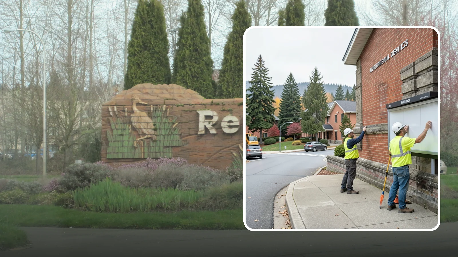 Bulletin Board Installation in Renton, King County, WA - We install public bulletin boards and posting cases at civic buildings, parks, and community centers.