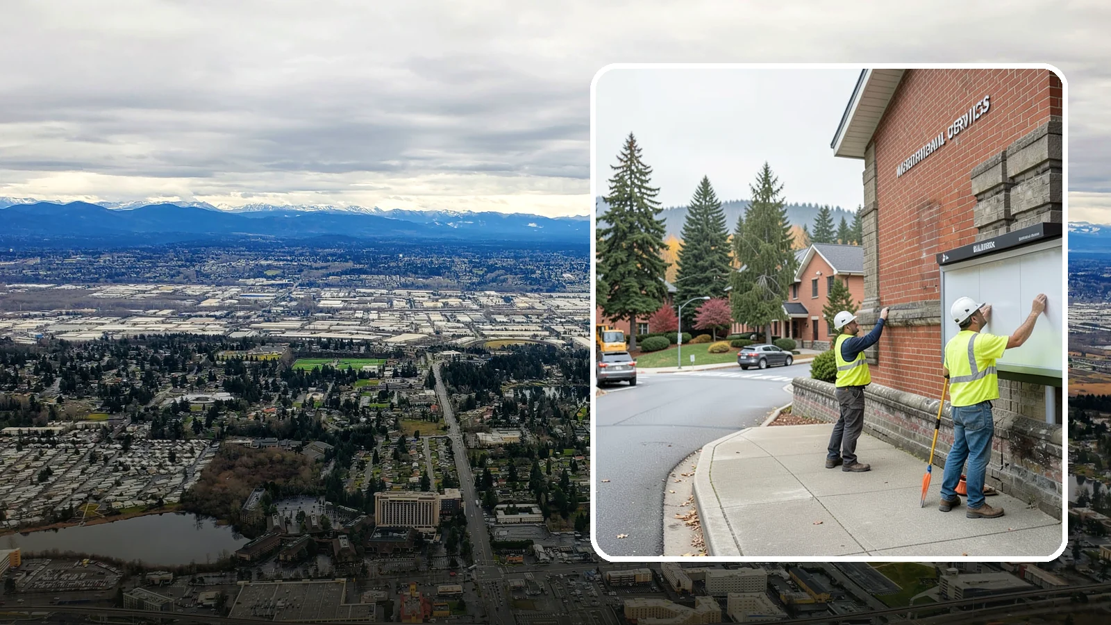 Bulletin Board Installation in SeaTac, King County, WA - We install public bulletin boards and posting cases at civic buildings, parks, and community centers.
