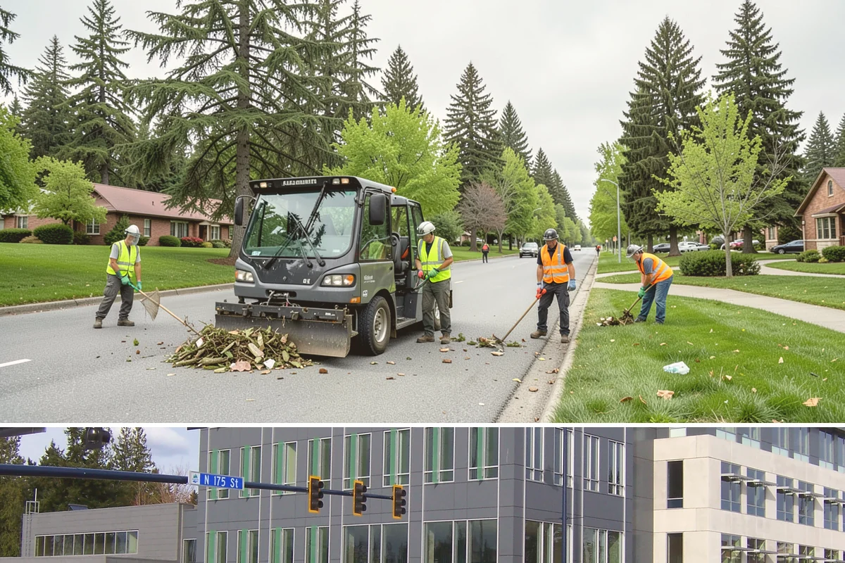 Bulletin Board Installation in Shoreline, King County, WA - Interior and covered installations proceed year-round