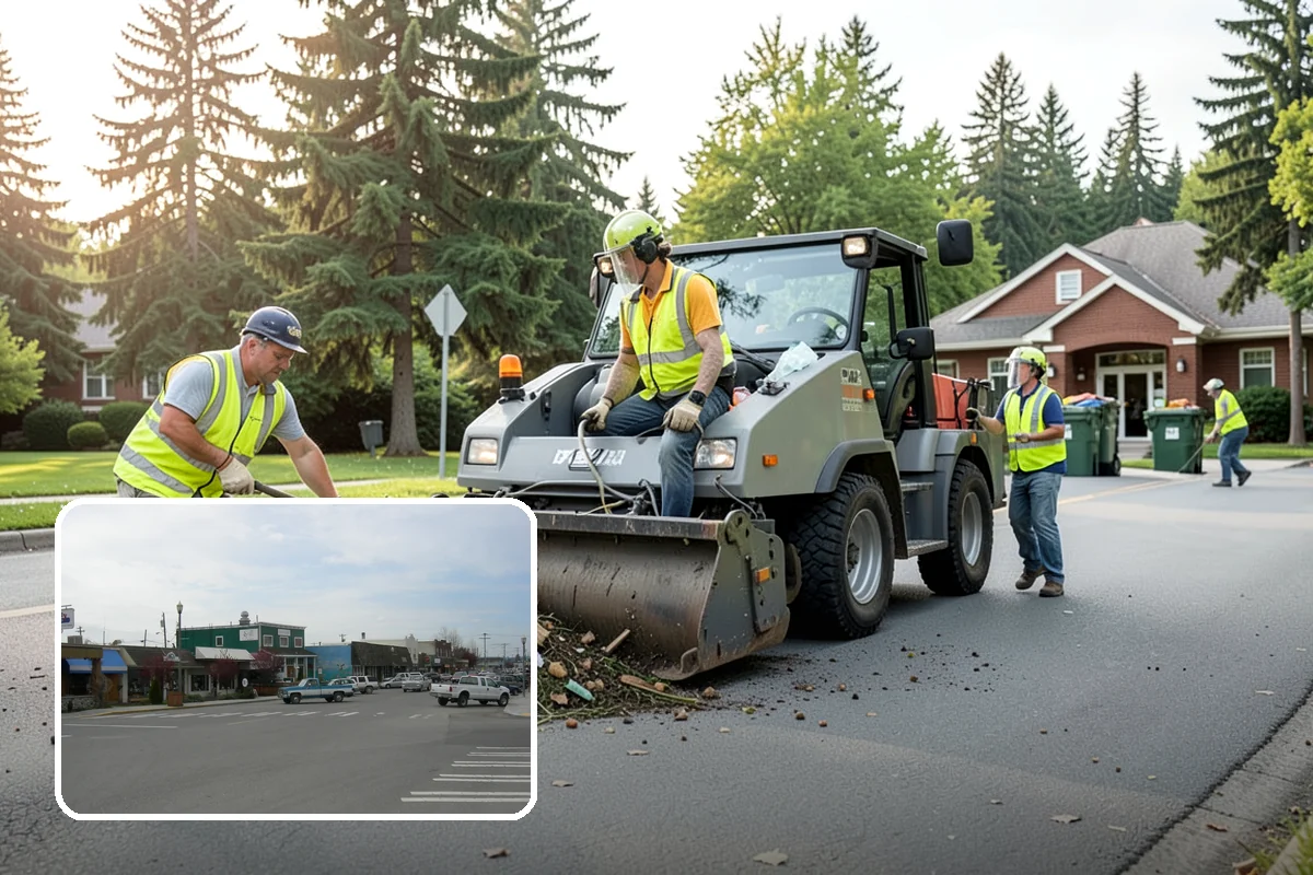 Bulletin Board Installation in Stanwood, Snohomish County, WA - Gives the public a protected, official posting location