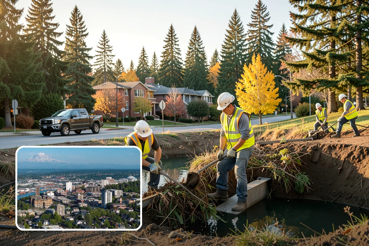 Bulletin Board Installation in Tacoma, Pierce County, WA - Gives the public a protected, official posting location