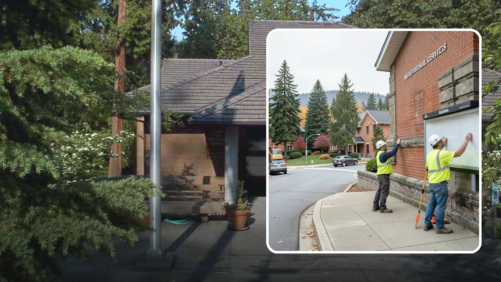 Bulletin Board Installation in Yarrow Point, King County, WA - We install public bulletin boards and posting cases at civic buildings, parks, and community centers.