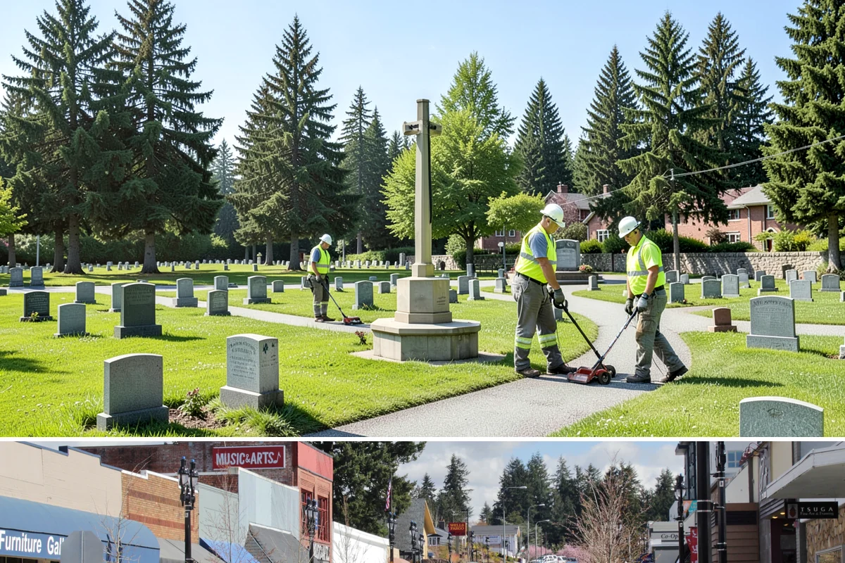 Bus Pad Construction in Bothell, King County, WA - Summer construction takes advantage of longer dry windows and lighter ridership on many routes for smoother closures.