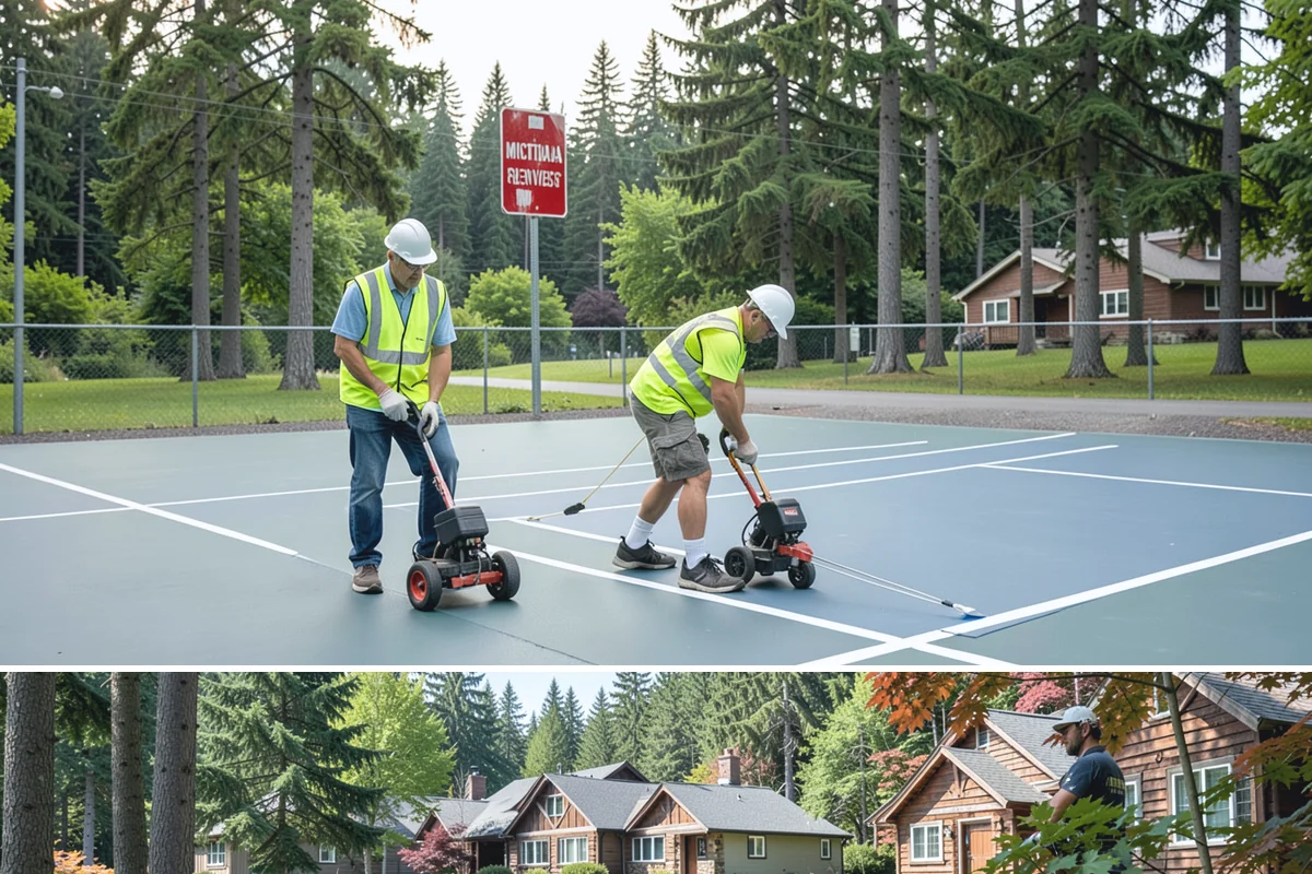 Bus Pad Construction in Edgewood, Pierce County, WA - Summer construction takes advantage of longer dry windows and lighter ridership on many routes for smoother closures.