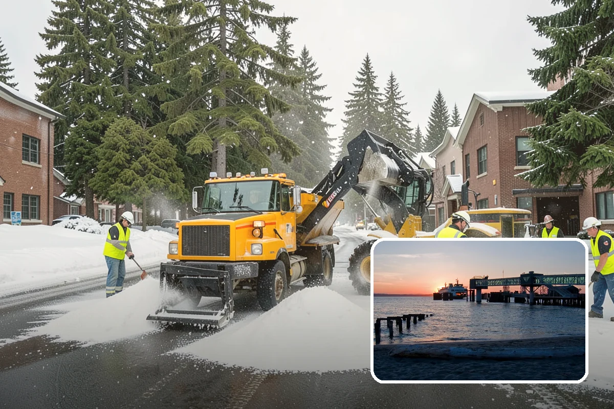 Bus Pad Construction in Edmonds, Snohomish County, WA - Withstands repeated bus axle and braking loads