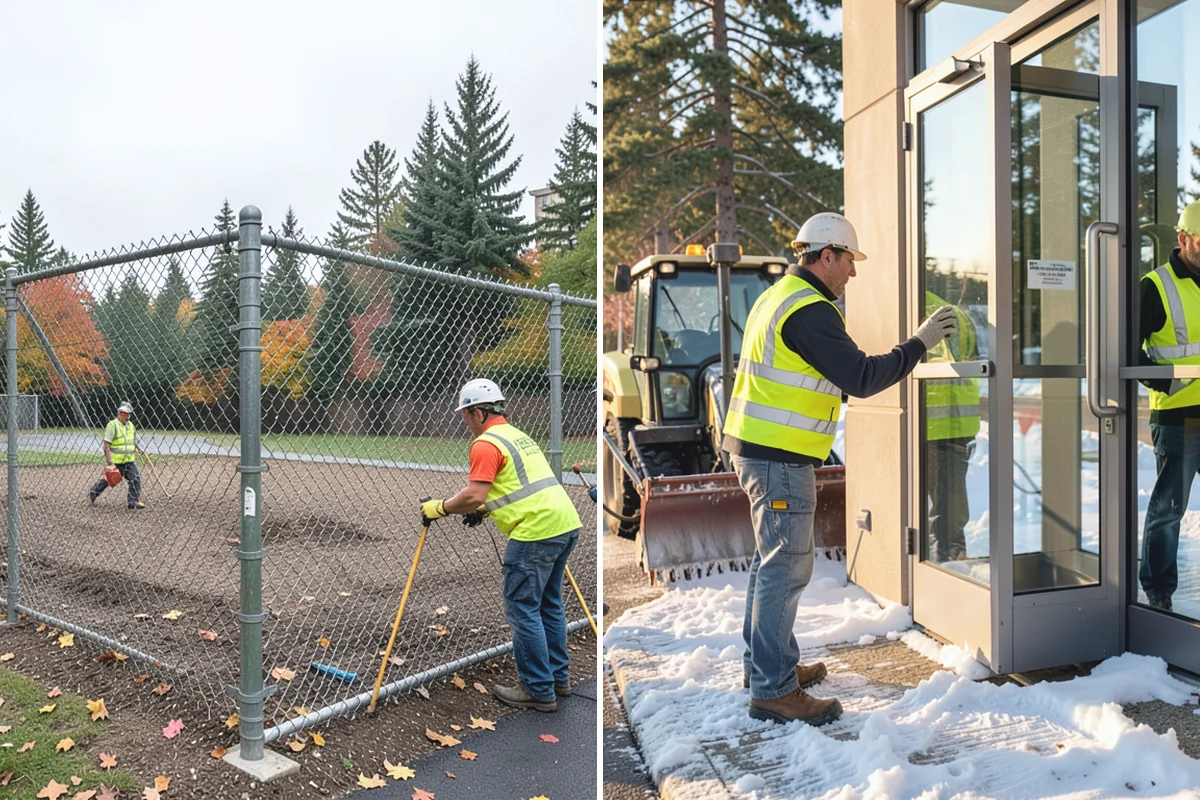 Bus Pad Construction in Medina, King County, WA - Coordinate stop closures and detours with the transit agency