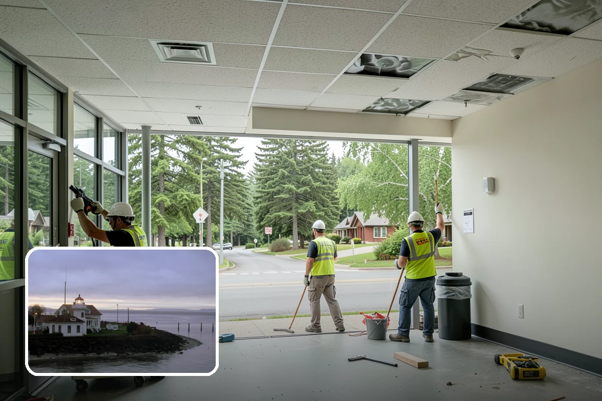Bus Pad Construction in Mukilteo, Snohomish County, WA - Withstands repeated bus axle and braking loads