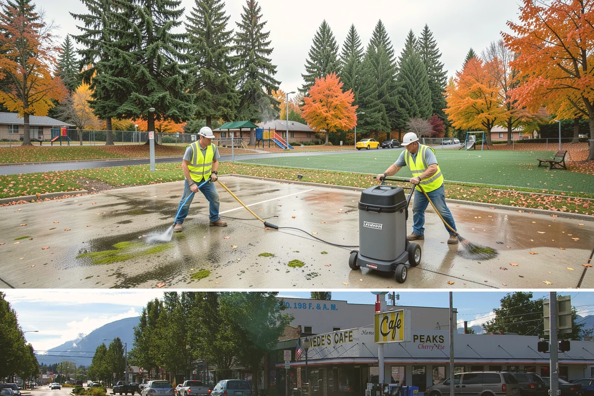 Bus Pad Construction in North Bend, King County, WA - Summer construction takes advantage of longer dry windows and lighter ridership on many routes for smoother closures.