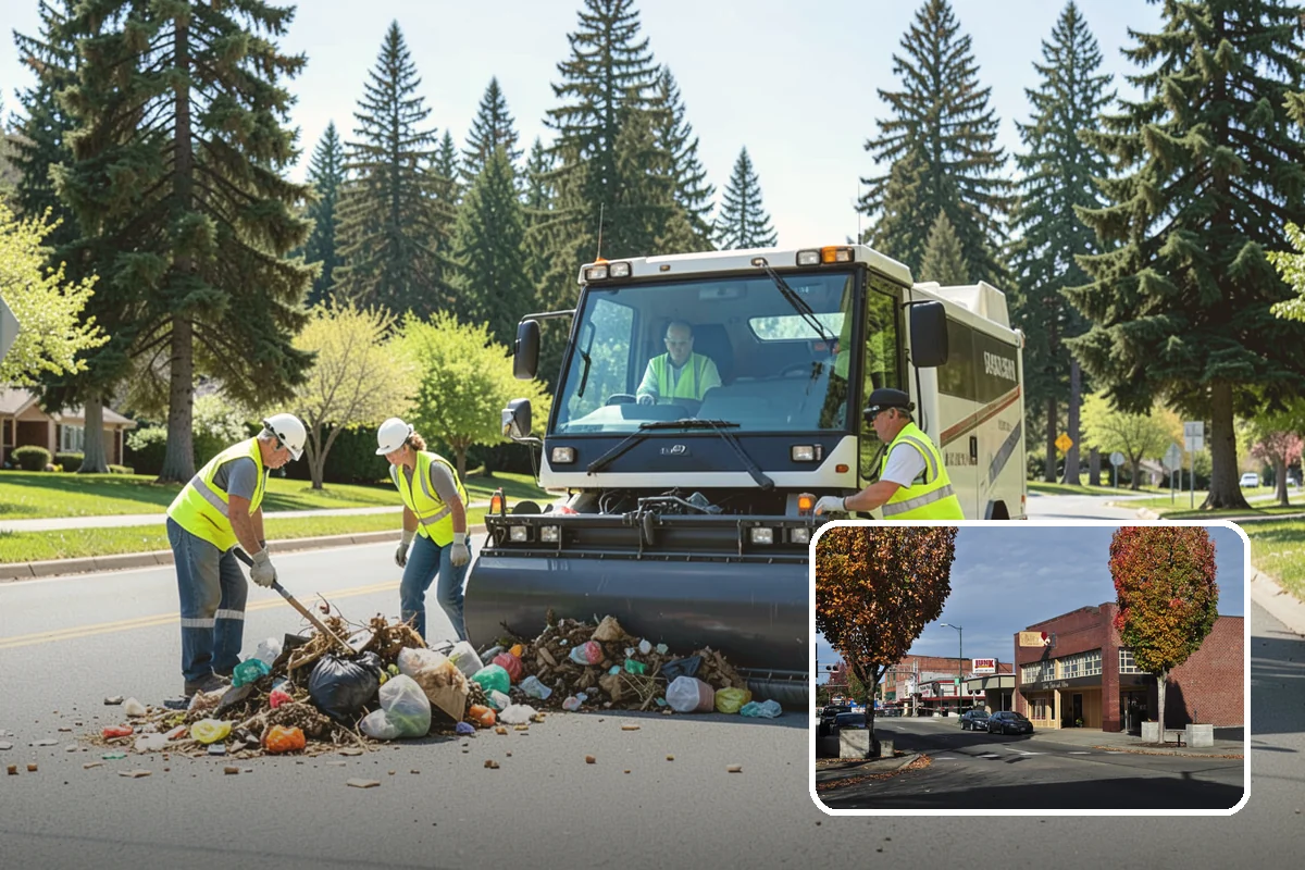 Bus Pad Construction in Puyallup, Pierce County, WA - Withstands repeated bus axle and braking loads