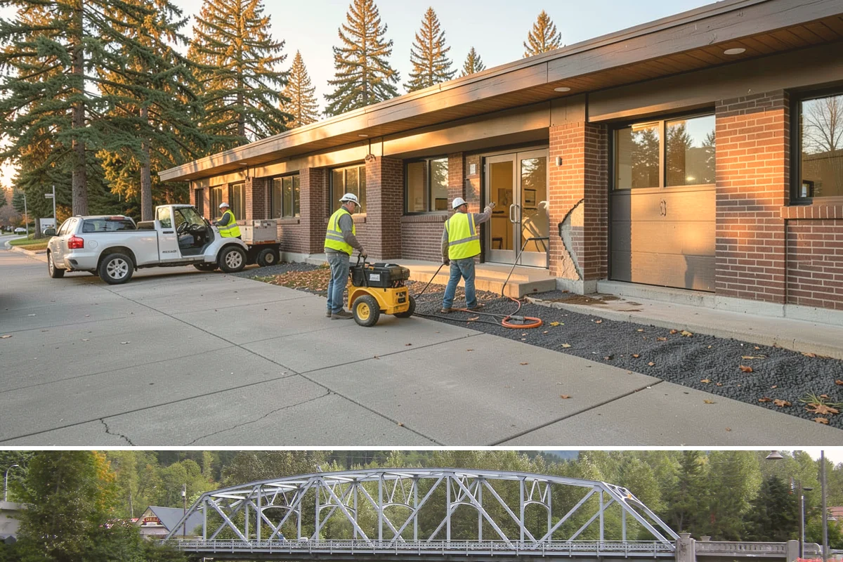 Bus Pad Construction in Skykomish, King County, WA - Summer construction takes advantage of longer dry windows and lighter ridership on many routes for smoother closures.