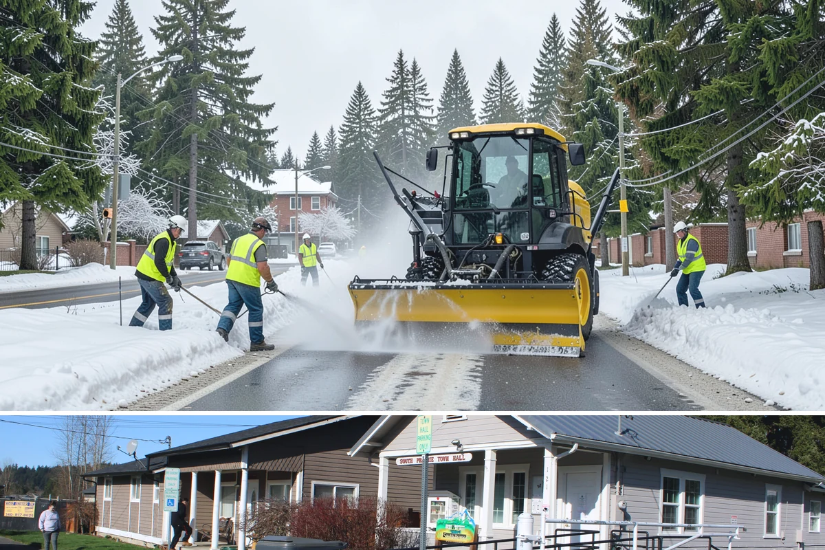 Bus Pad Construction in South Prairie, Pierce County, WA - Summer construction takes advantage of longer dry windows and lighter ridership on many routes for smoother closures.