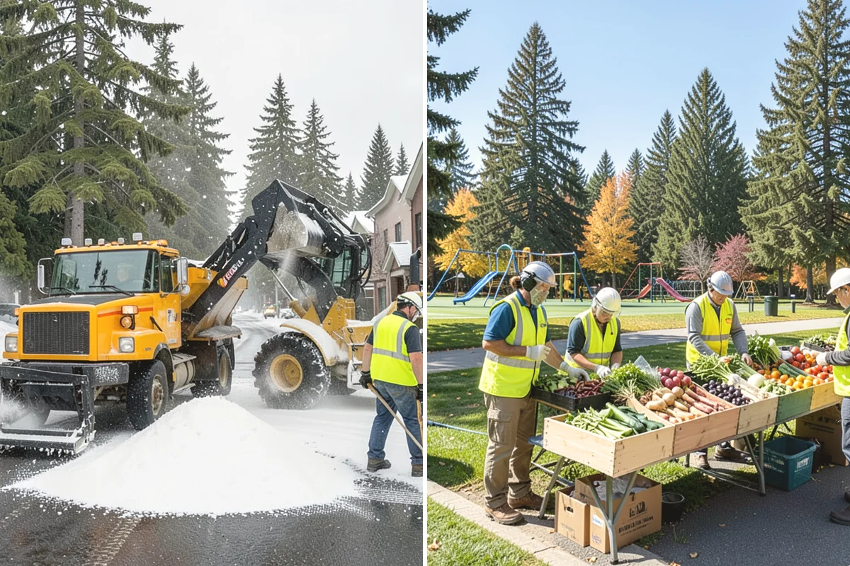 Bus Pad Construction in Steilacoom, Pierce County, WA - Coordinate stop closures and detours with the transit agency