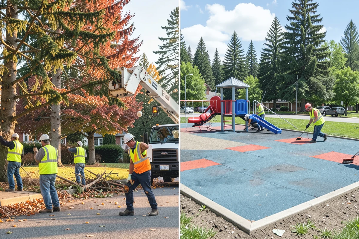 Bus Pad Construction in Woodinville, King County, WA - Coordinate stop closures and detours with the transit agency