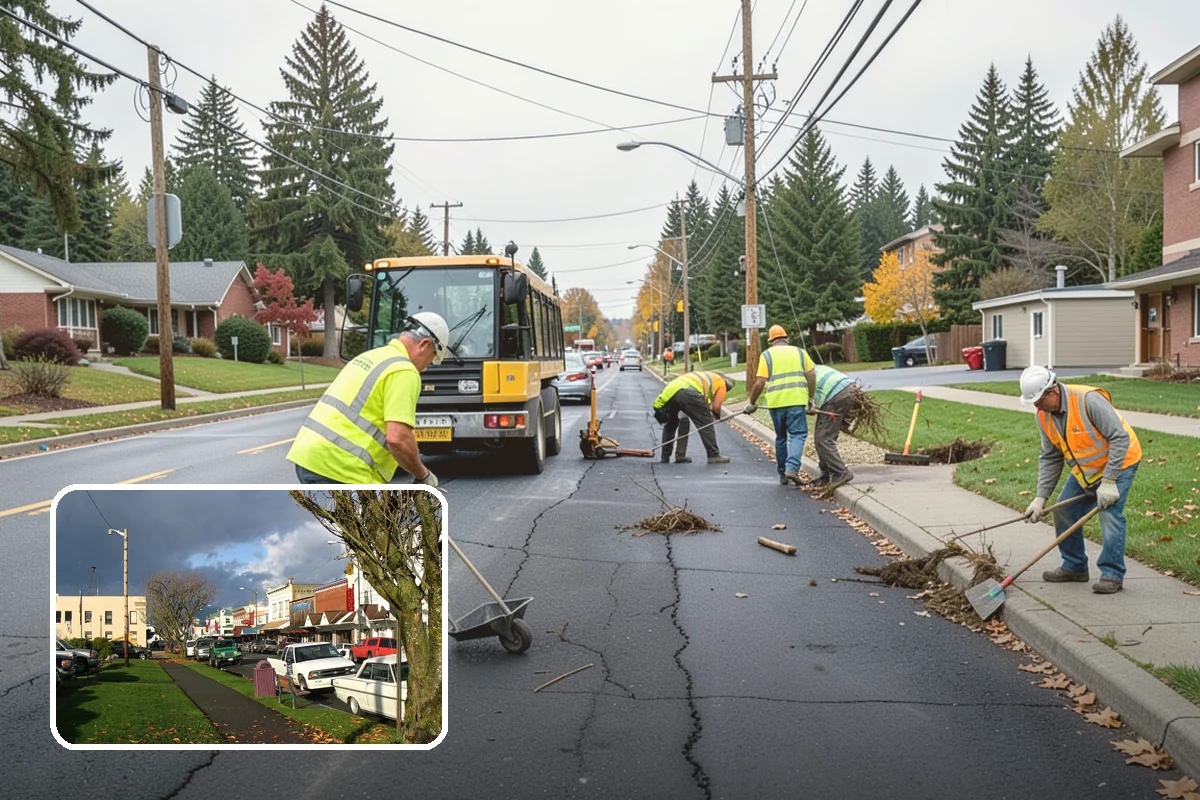 Bus Stop Cleaning in Arlington, Snohomish County, WA - Improves the rider experience across the transit network