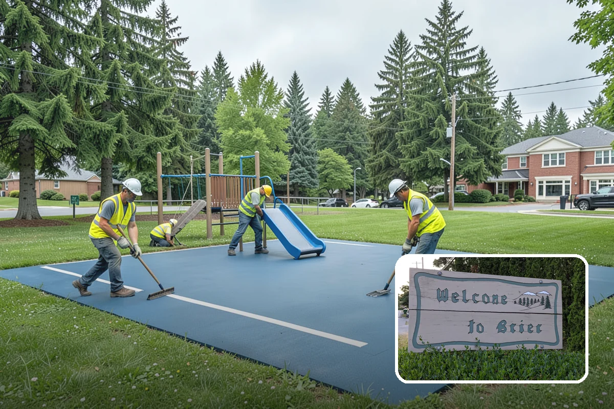 Bus Stop Cleaning in Brier, Snohomish County, WA - Improves the rider experience across the transit network