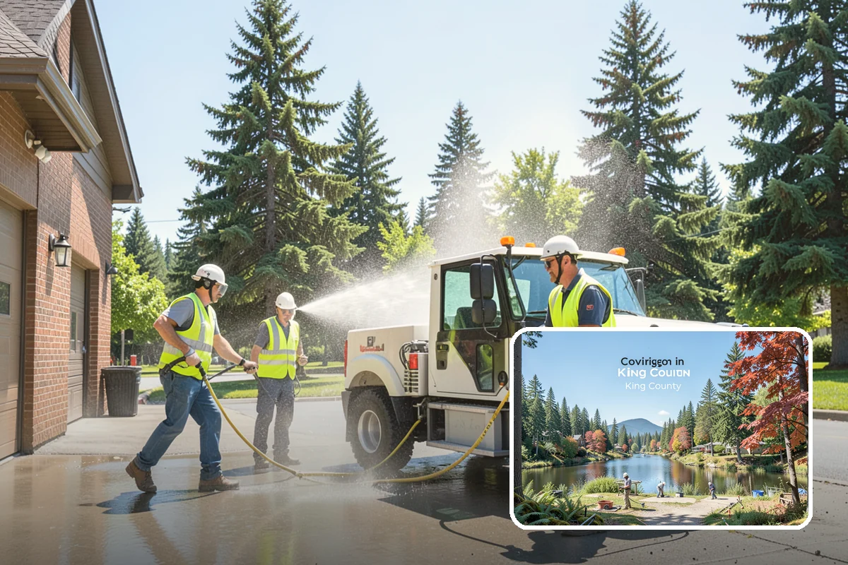 Bus Stop Cleaning in Covington, King County, WA - Improves the rider experience across the transit network