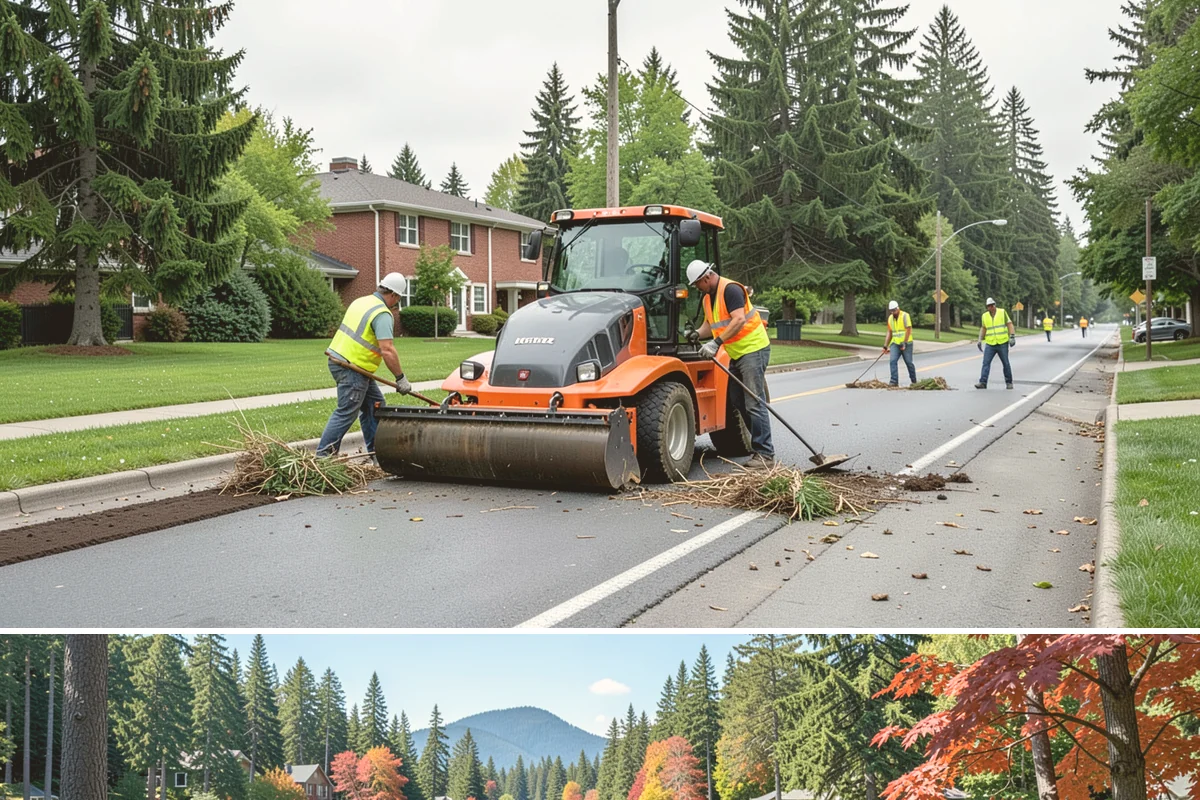 Bus Stop Cleaning in Covington, King County, WA - Bus-stop cleaning runs year-round, with increased frequency valuable through wet fall and winter months when tracked-in grime...