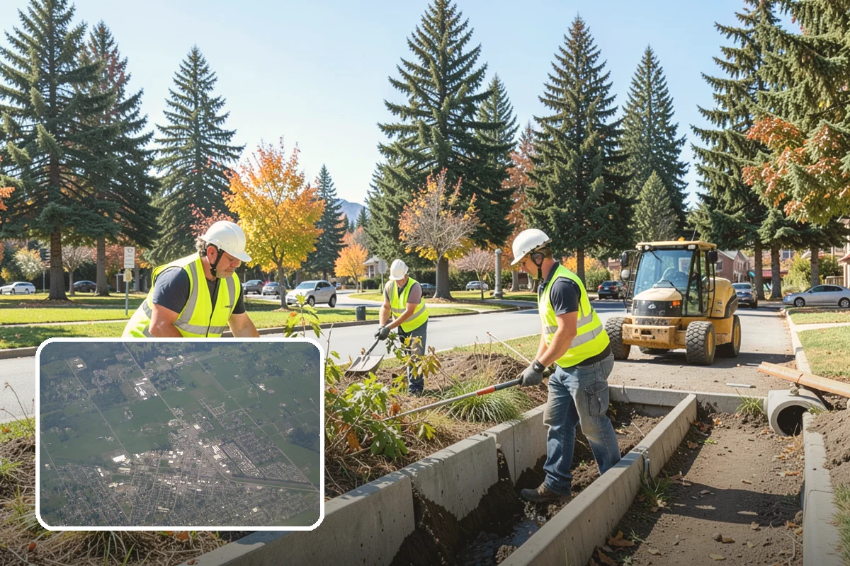 Bus Stop Cleaning in Enumclaw, King County, WA - Improves the rider experience across the transit network