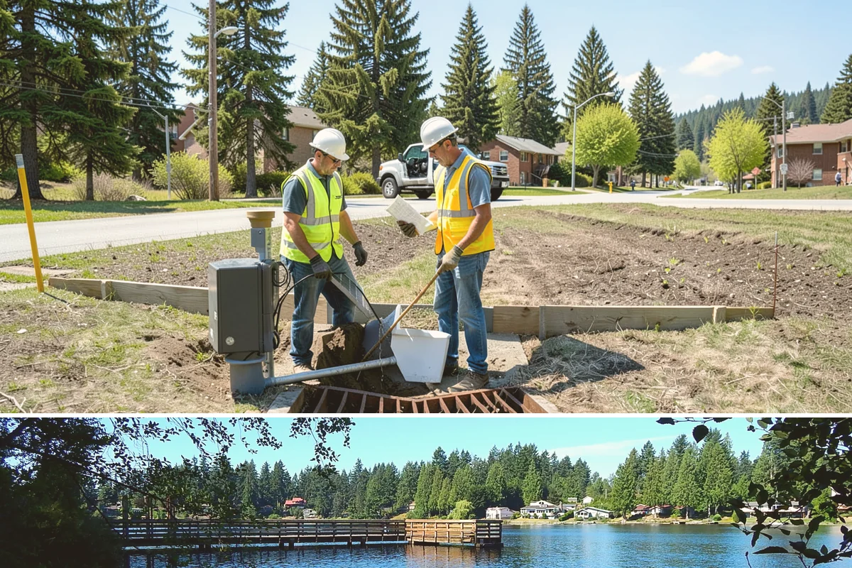 Bus Stop Cleaning in Federal Way, King County, WA - Bus-stop cleaning runs year-round, with increased frequency valuable through wet fall and winter months when tracked-in grime...