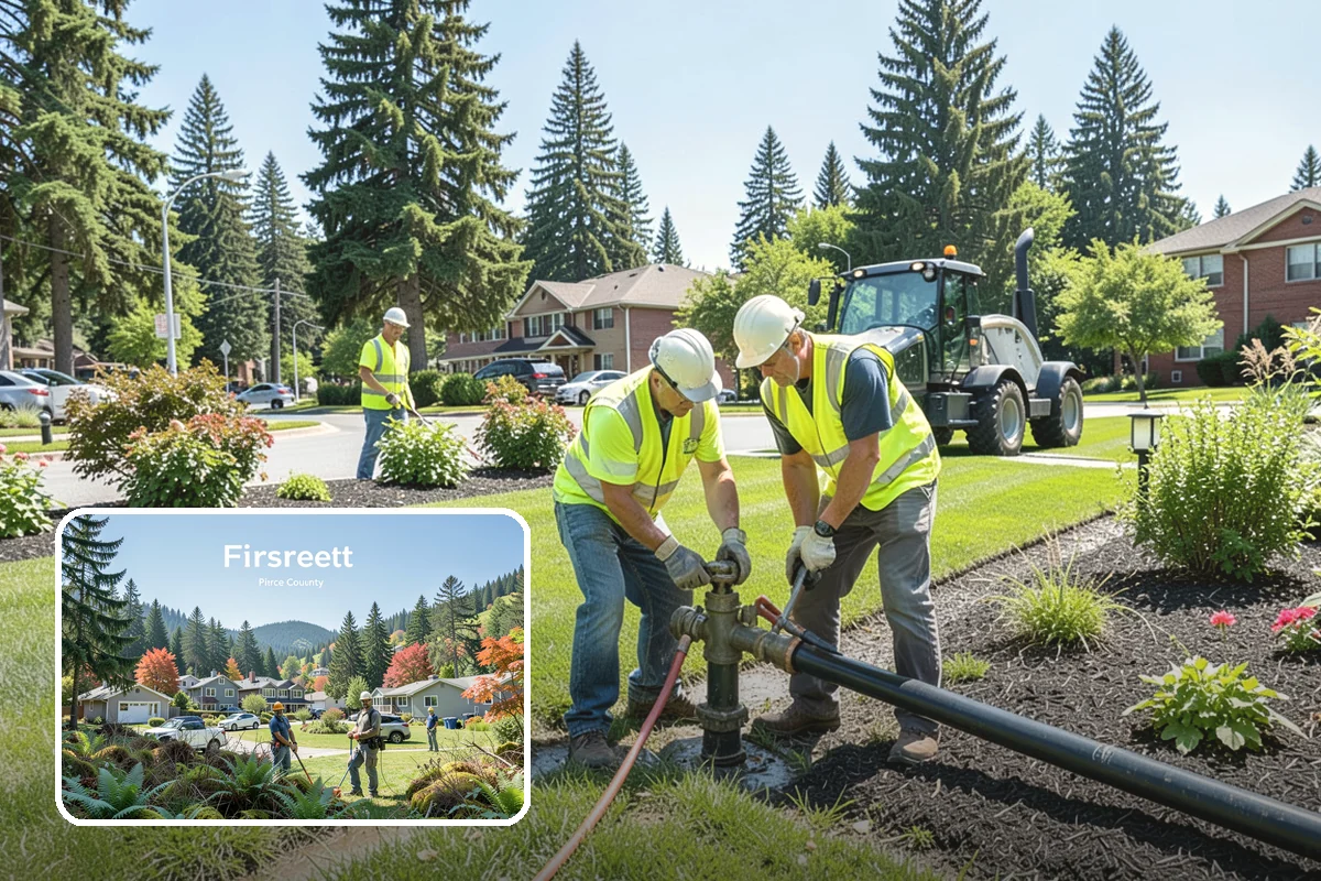 Bus Stop Cleaning in Fircrest, Pierce County, WA - Improves the rider experience across the transit network
