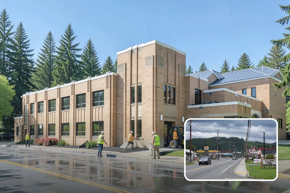 Bus Stop Cleaning in Granite Falls, Snohomish County, WA - Improves the rider experience across the transit network