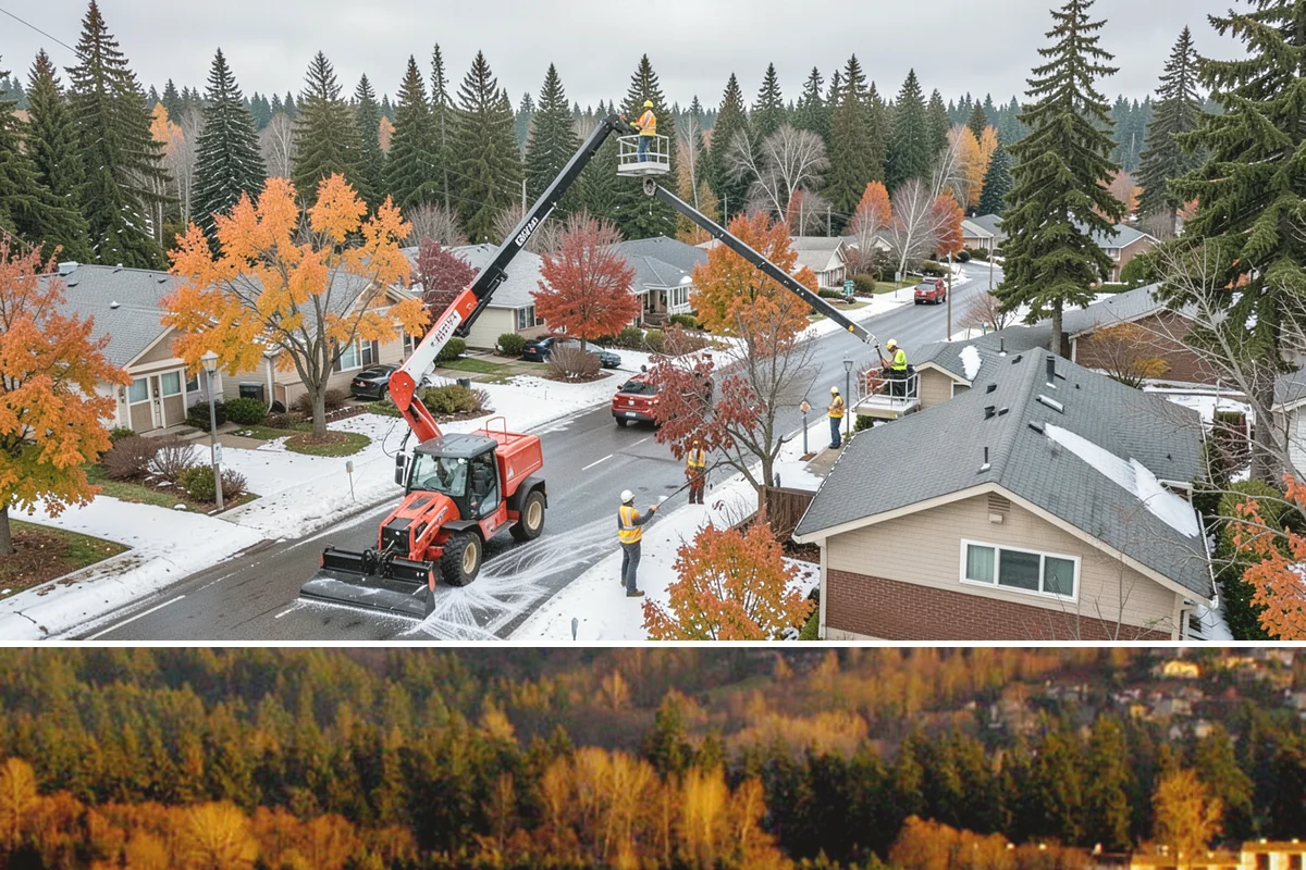 Bus Stop Cleaning in Kenmore, King County, WA - Bus-stop cleaning runs year-round, with increased frequency valuable through wet fall and winter months when tracked-in grime...
