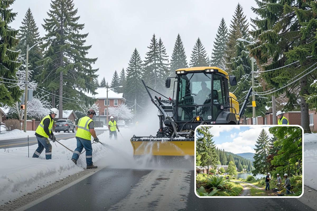 Bus Stop Cleaning in Lake Forest Park, King County, WA - Improves the rider experience across the transit network
