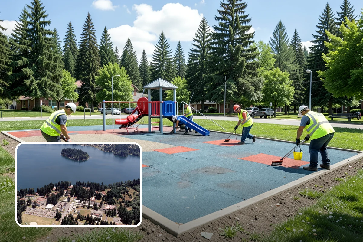 Bus Stop Cleaning in Lakewood, Pierce County, WA - Improves the rider experience across the transit network