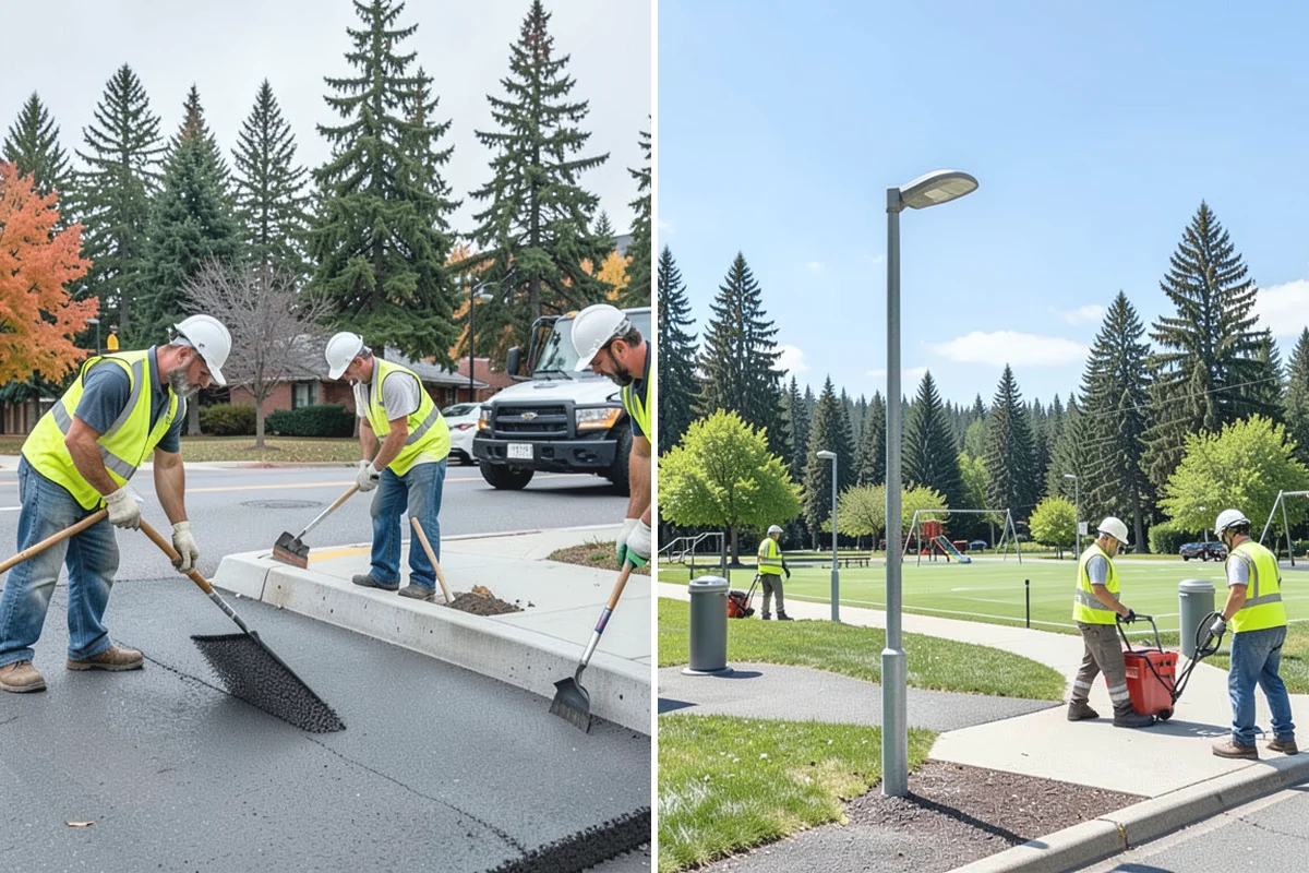 Bus Stop Cleaning in Medina, King County, WA - Map stop locations, features, and service schedules with transit staff