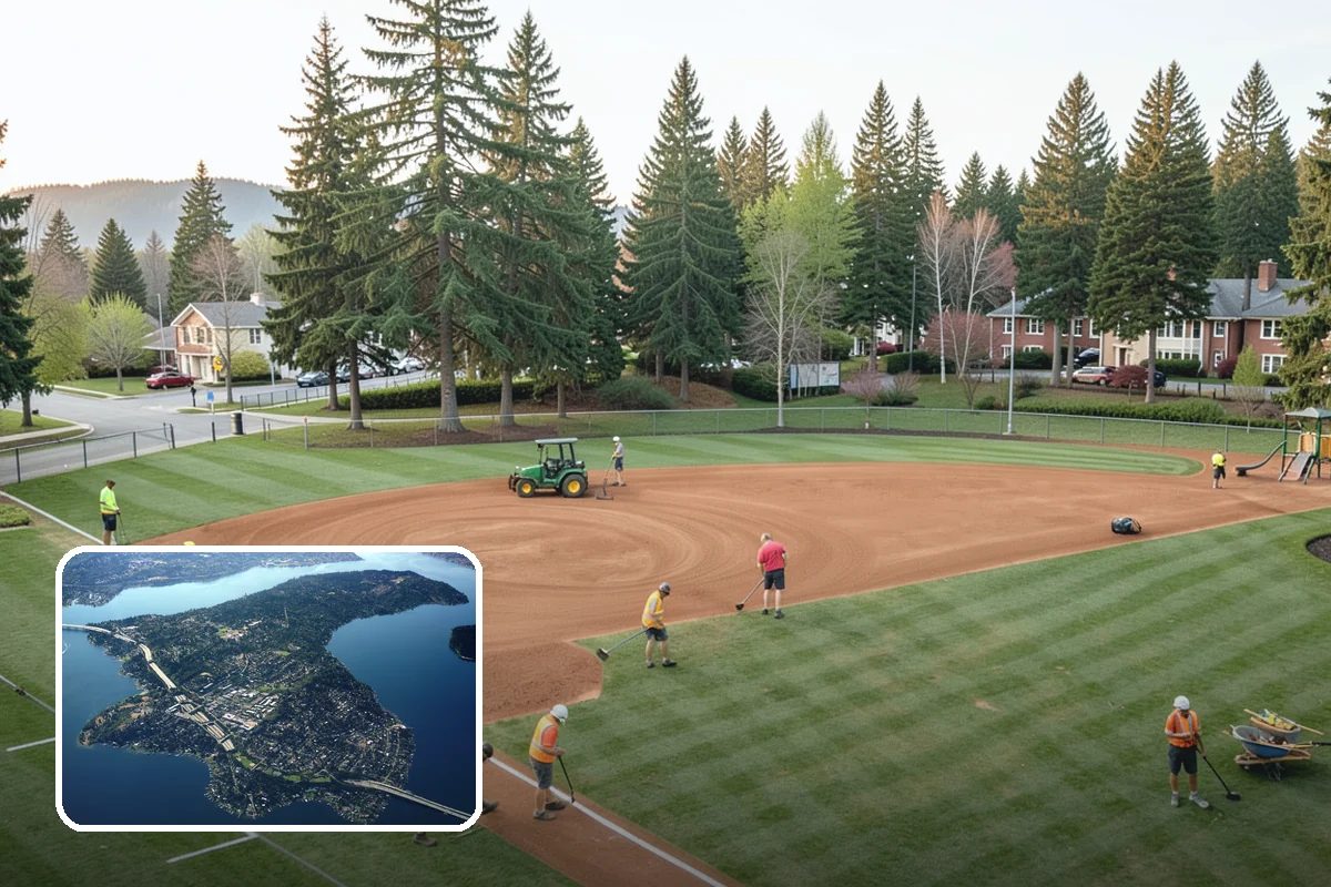 Bus Stop Cleaning in Mercer Island, King County, WA - Improves the rider experience across the transit network