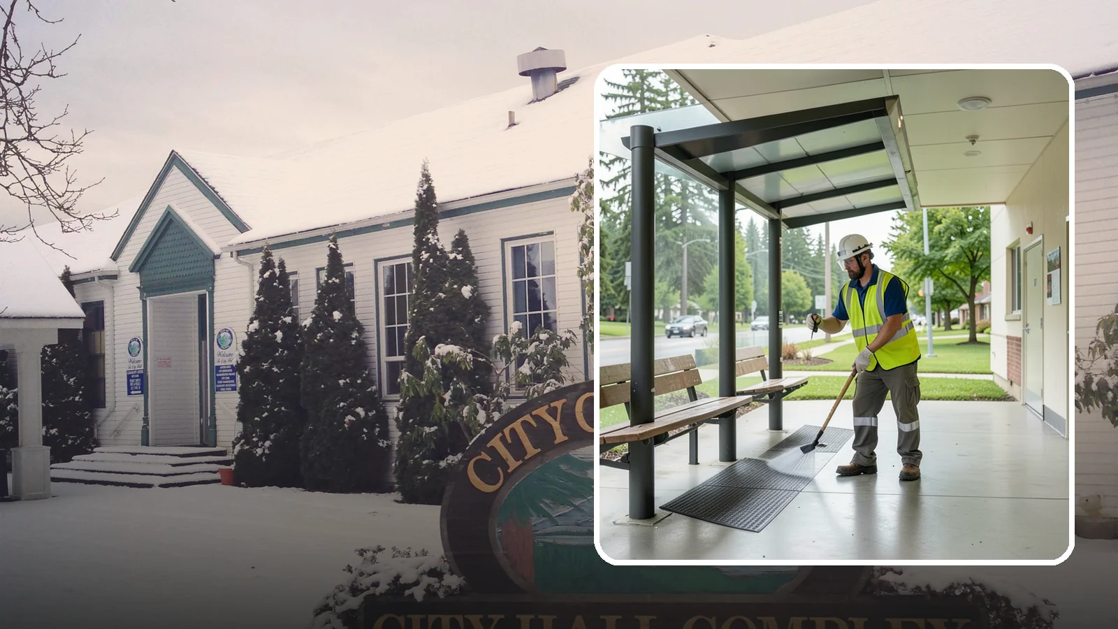 Bus Stop Cleaning in Pacific, King County, WA - Keep bus stops, benches, and boarding pads clean and sanitary for daily transit riders.