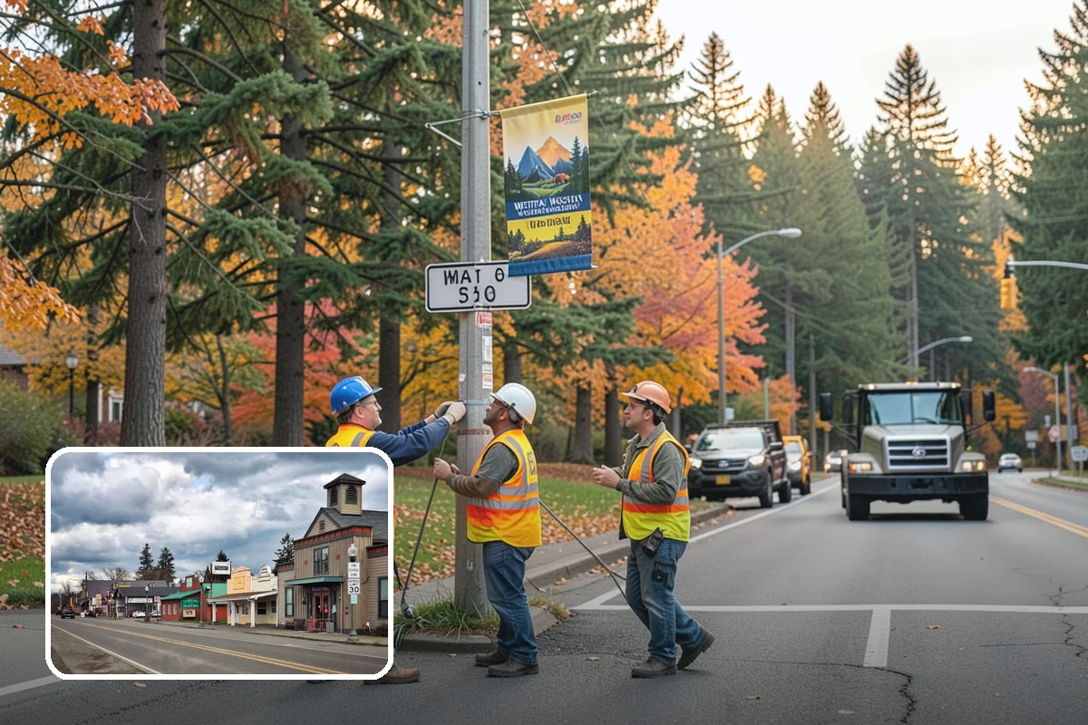 Bus Stop Cleaning in Roy, Pierce County, WA - Improves the rider experience across the transit network