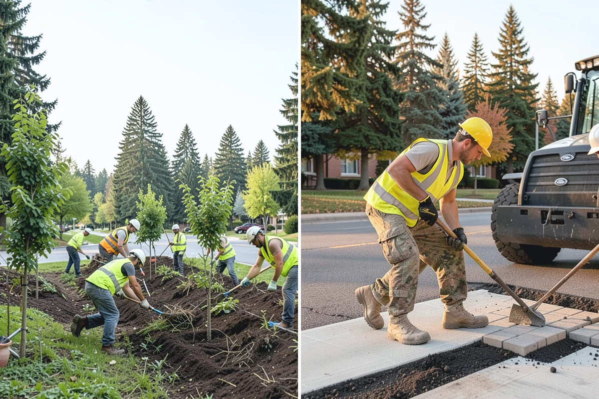 Bus Stop Cleaning in Roy, Pierce County, WA - Map stop locations, features, and service schedules with transit staff