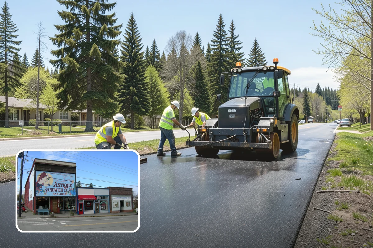 Bus Stop Cleaning in Ruston, Pierce County, WA - Improves the rider experience across the transit network