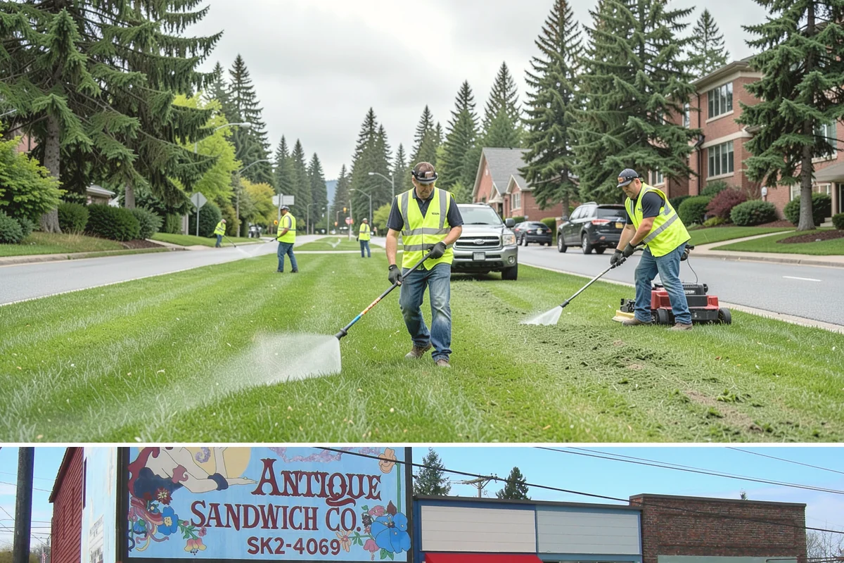 Bus Stop Cleaning in Ruston, Pierce County, WA - Bus-stop cleaning runs year-round, with increased frequency valuable through wet fall and winter months when tracked-in grime...