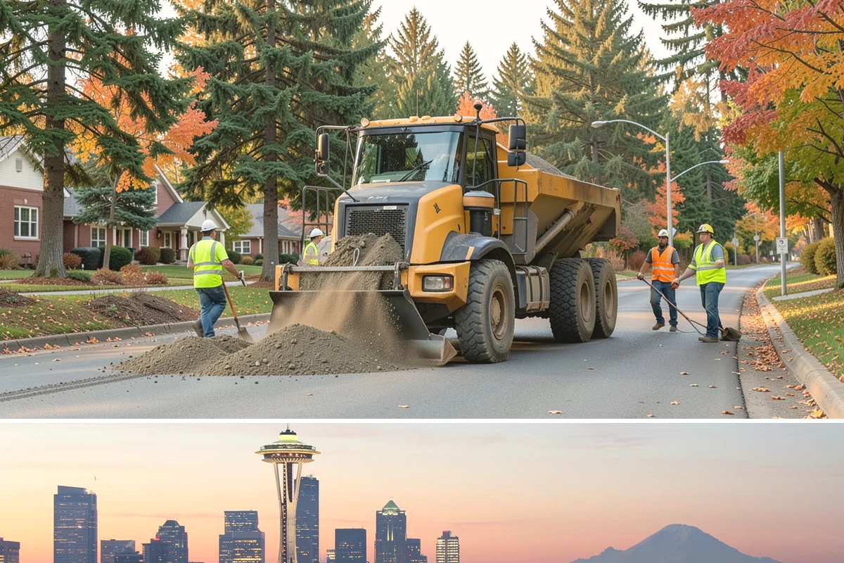 Bus Stop Cleaning in Seattle, King County, WA - Bus-stop cleaning runs year-round, with increased frequency valuable through wet fall and winter months when tracked-in grime...