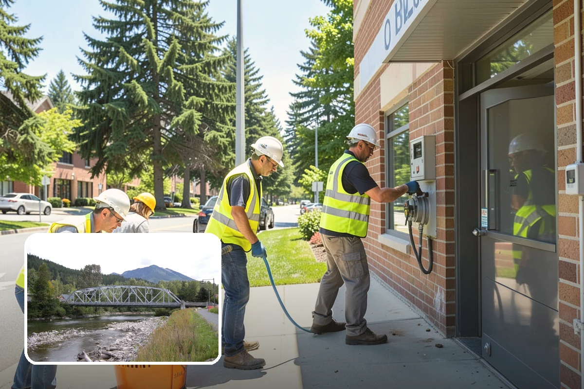 Bus Stop Cleaning in Skykomish, King County, WA - Improves the rider experience across the transit network